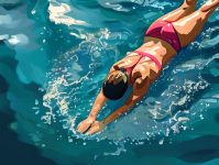 游泳锻炼，水中的健身之旅，探索水中健身，游泳锻炼的全面指南